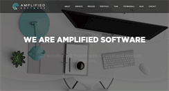 Desktop Screenshot of amplifiedsoftware.com